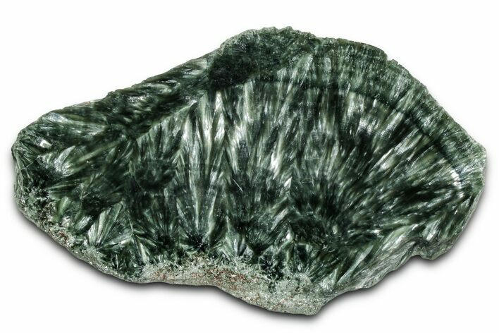 Polished Seraphinite Slab - Korshunovkiy Mine, Siberia #354254